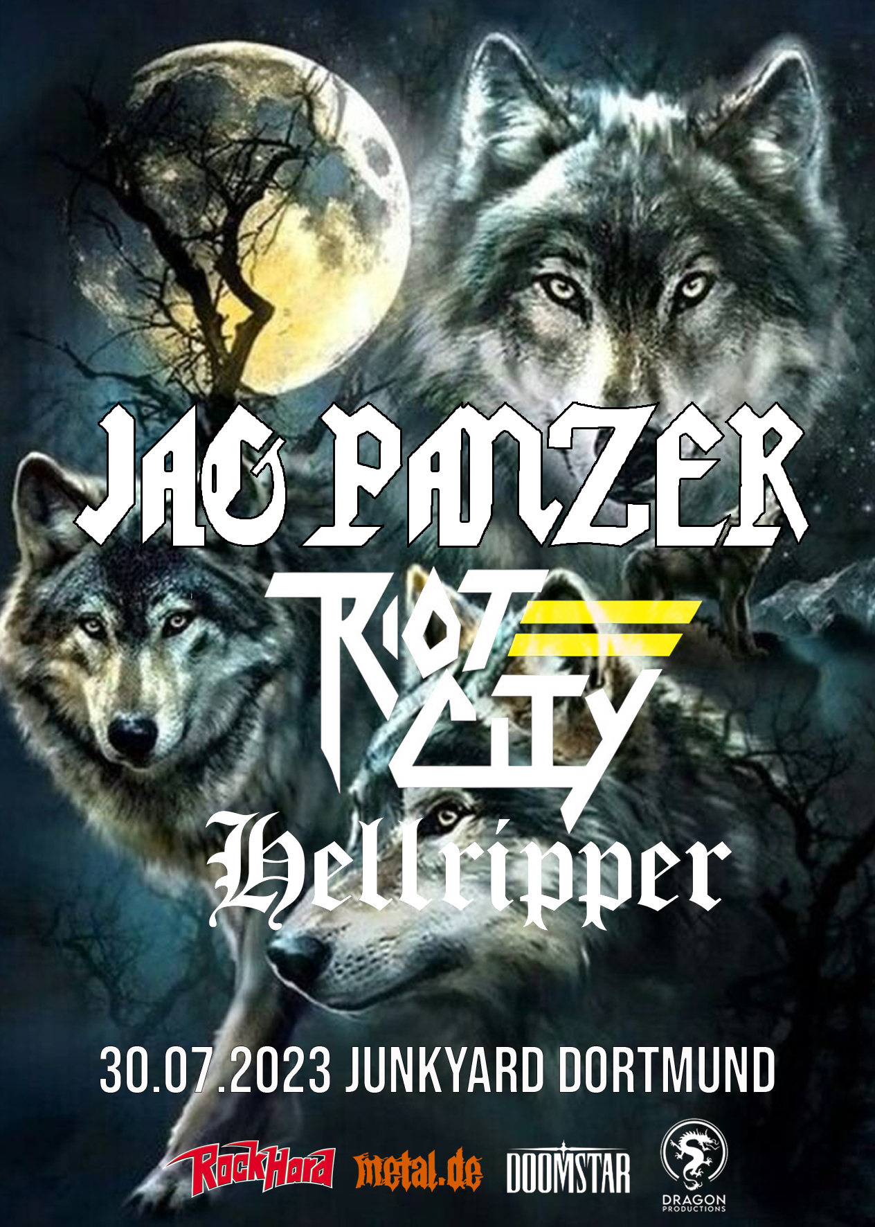 Jag Panzer Junkyard 2023 Flyer