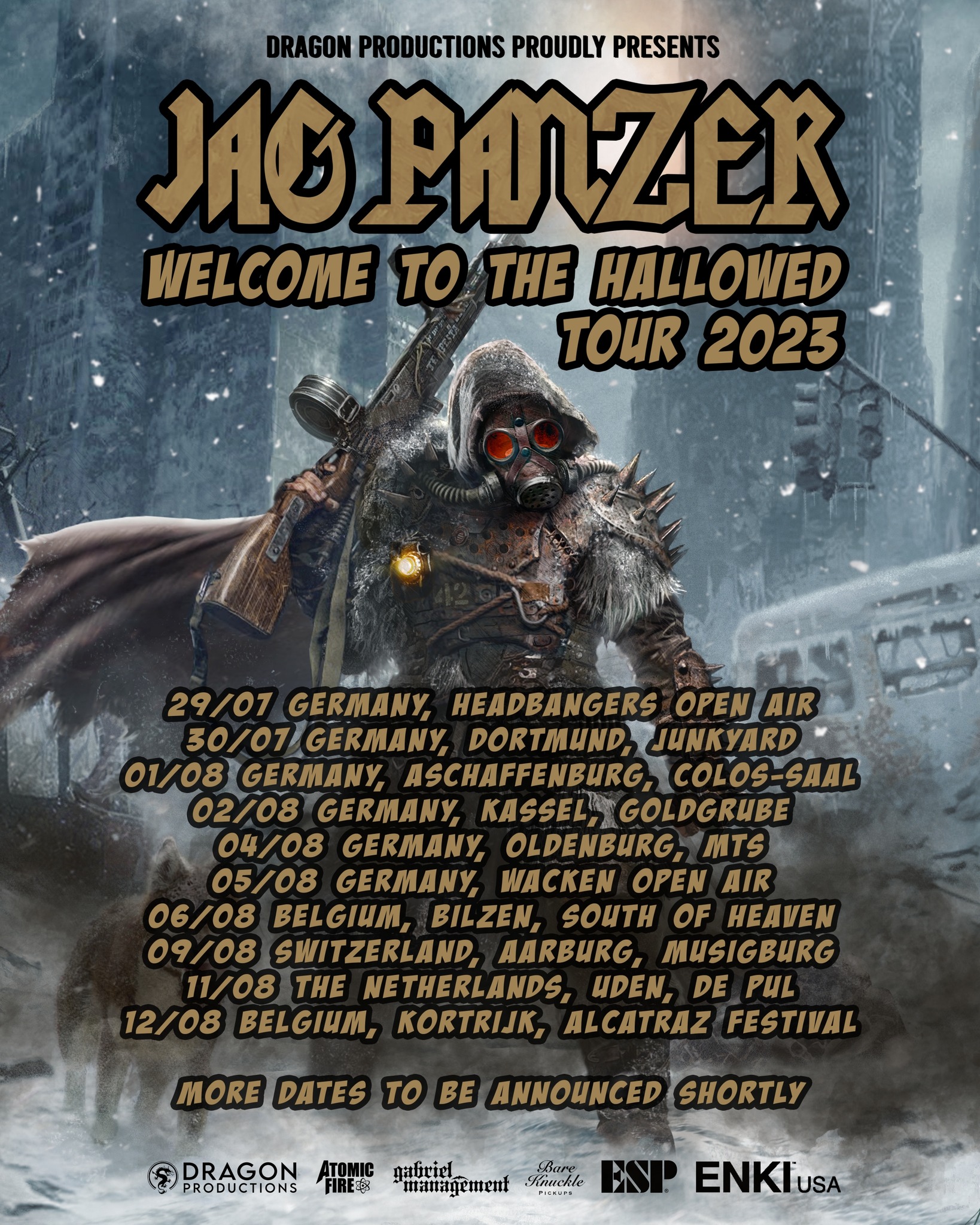Jag Panzer Tour 2023 Flyer