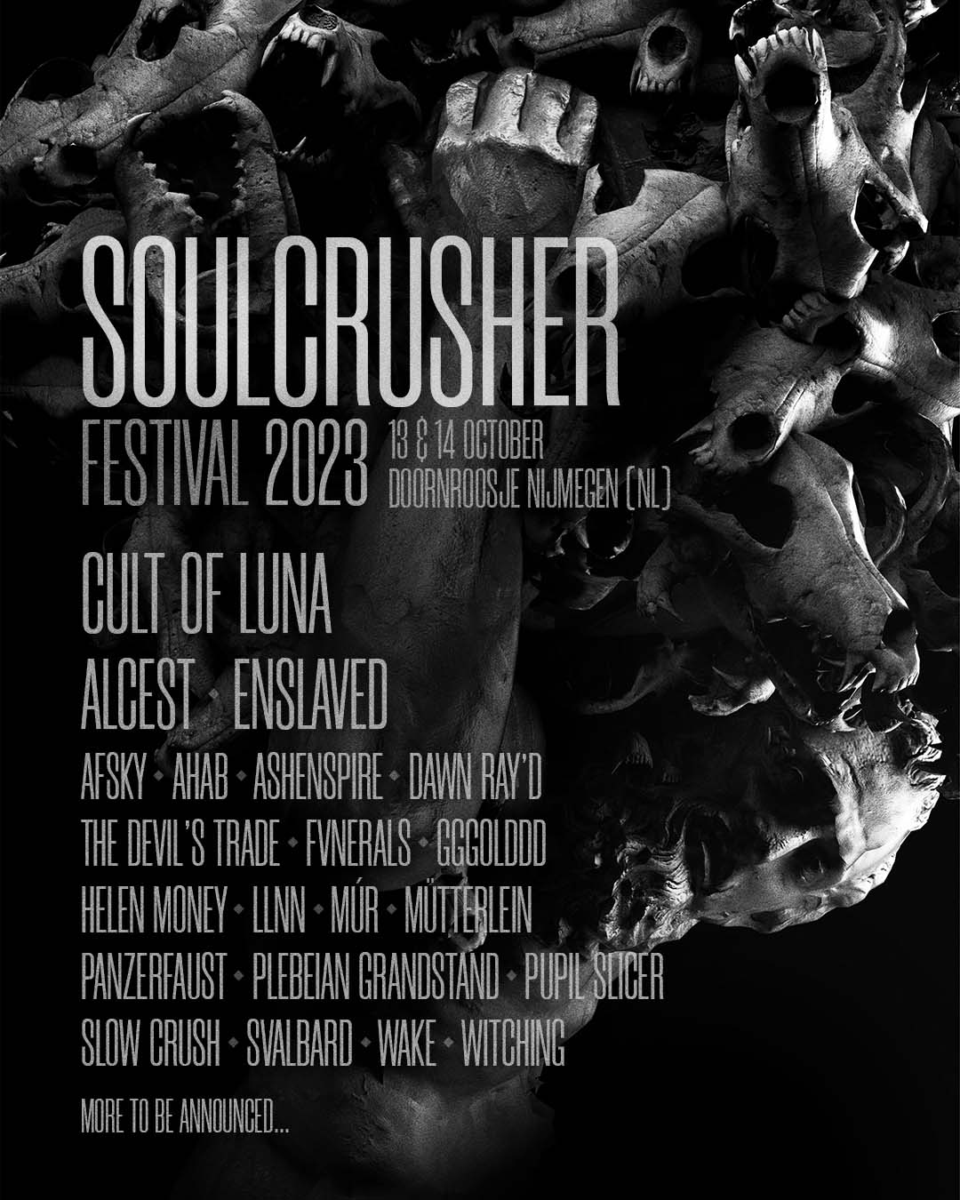 Plakat vom Soulcrusher Festival 2023