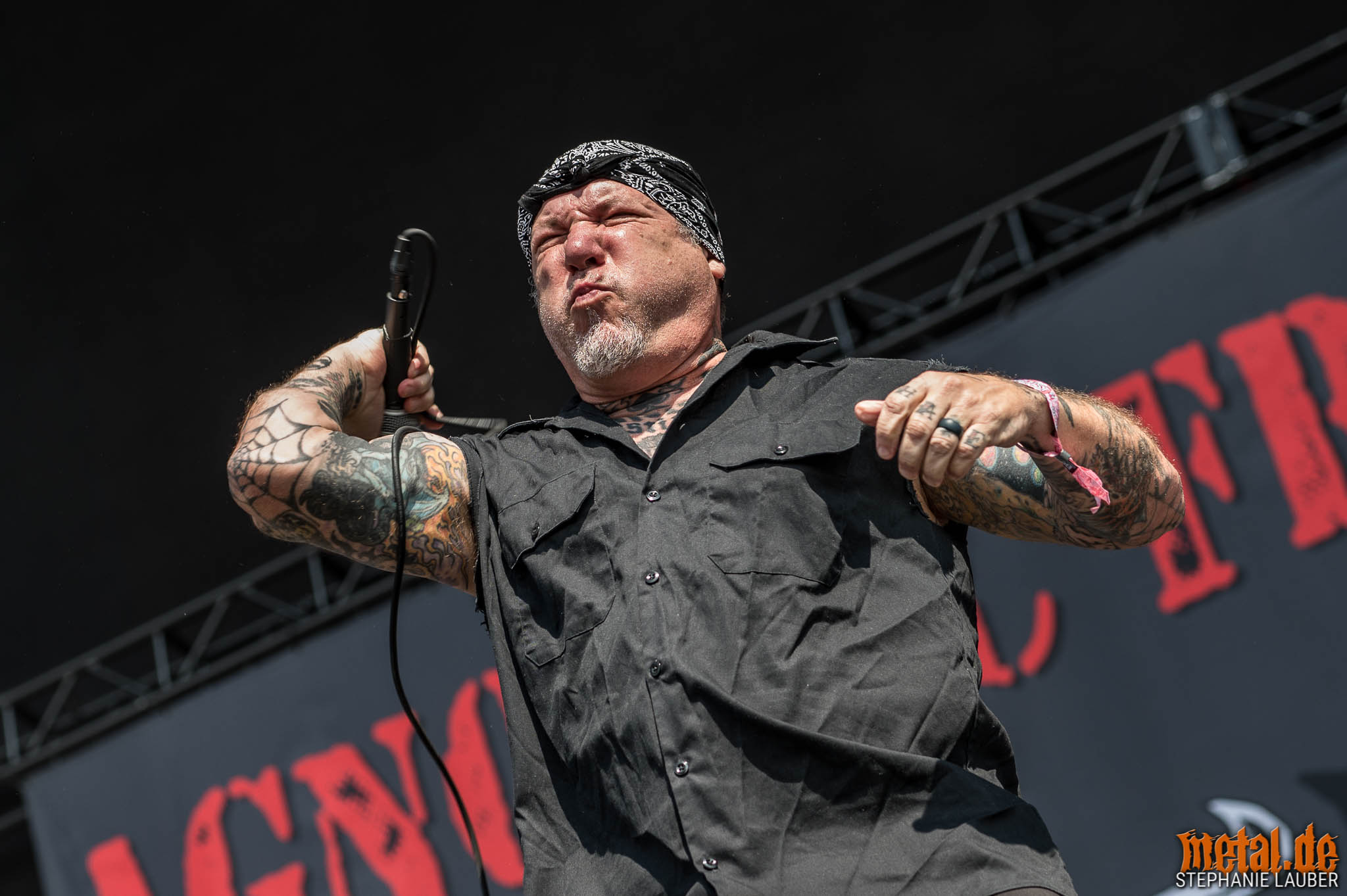 konzertfoto von Agnostic Front - Reload Festival 2023