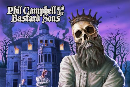 Phil Campbell And The Bastard Sons - "Kings Of The Asylum" Cover Artwork