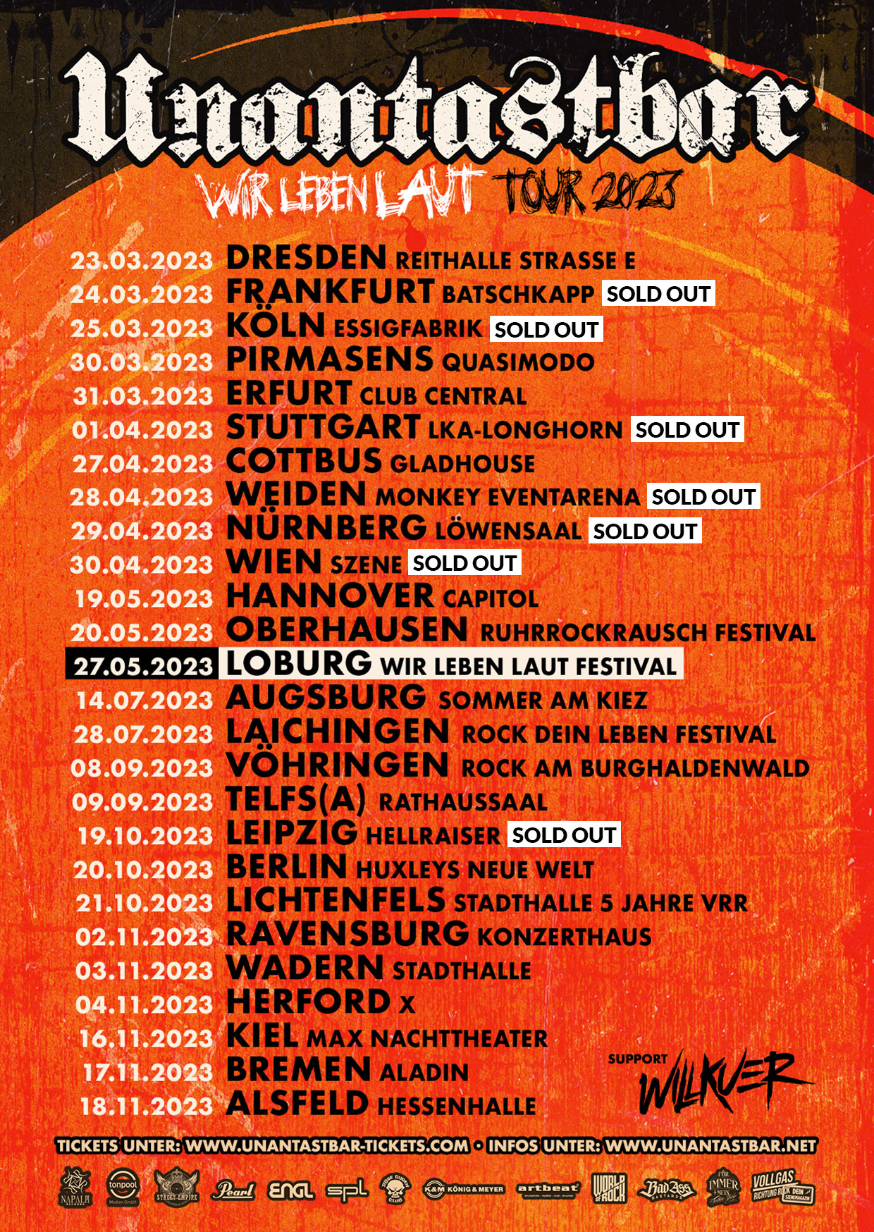 Unantastbar Tour 2023