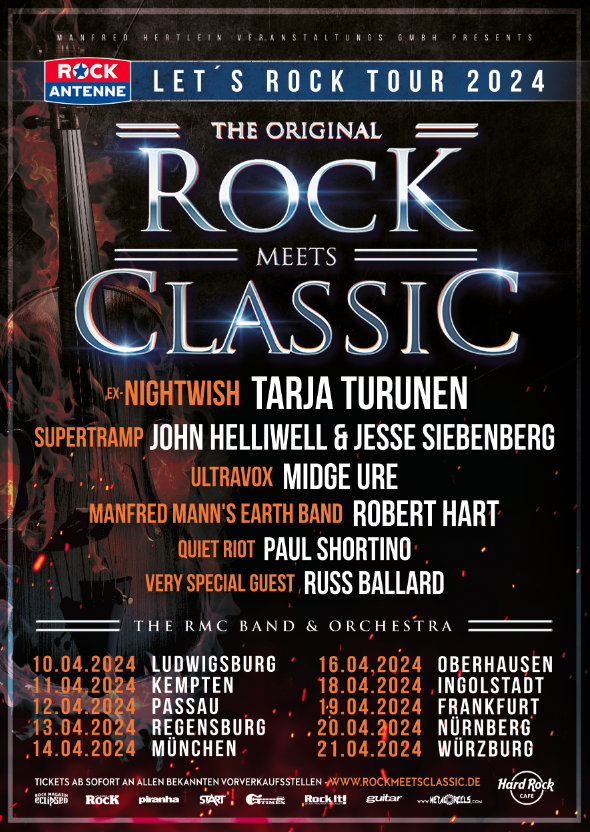 Tourplakat - Rock Meets Classic