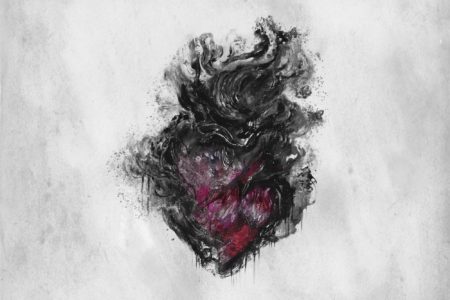 Bild Bloodred Hourglass – How's The Heart Cover