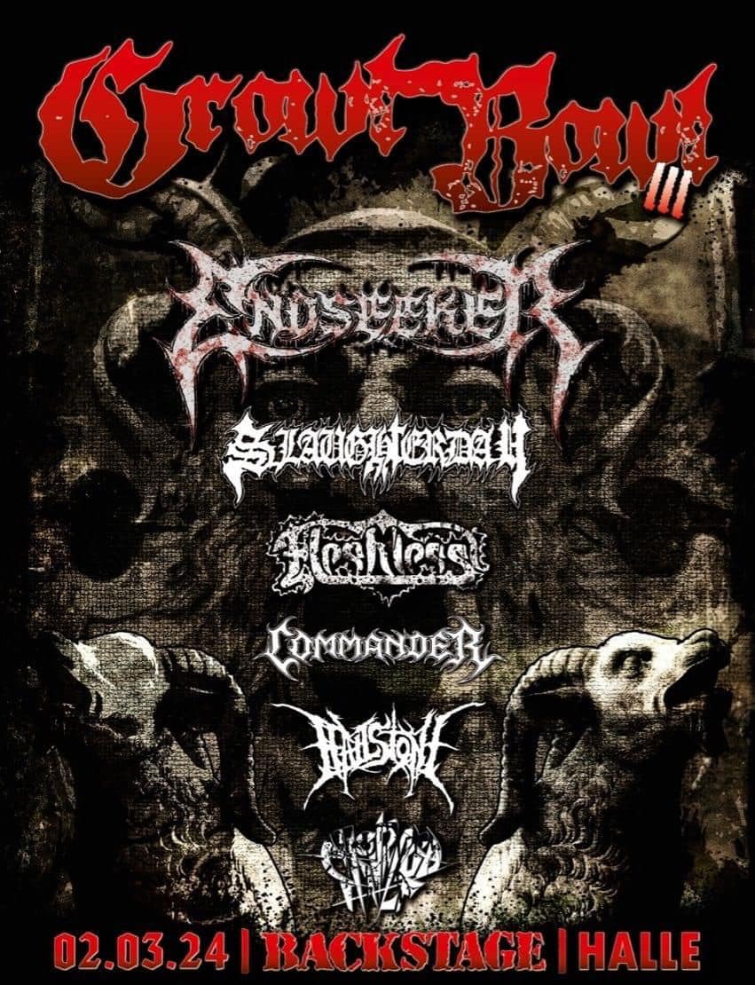 Festivalplakat - Growl Bowl Festival 2024