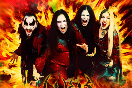 Cover-Artwork zur "Into Hell Fire We Burn"-EP von W.E.B.