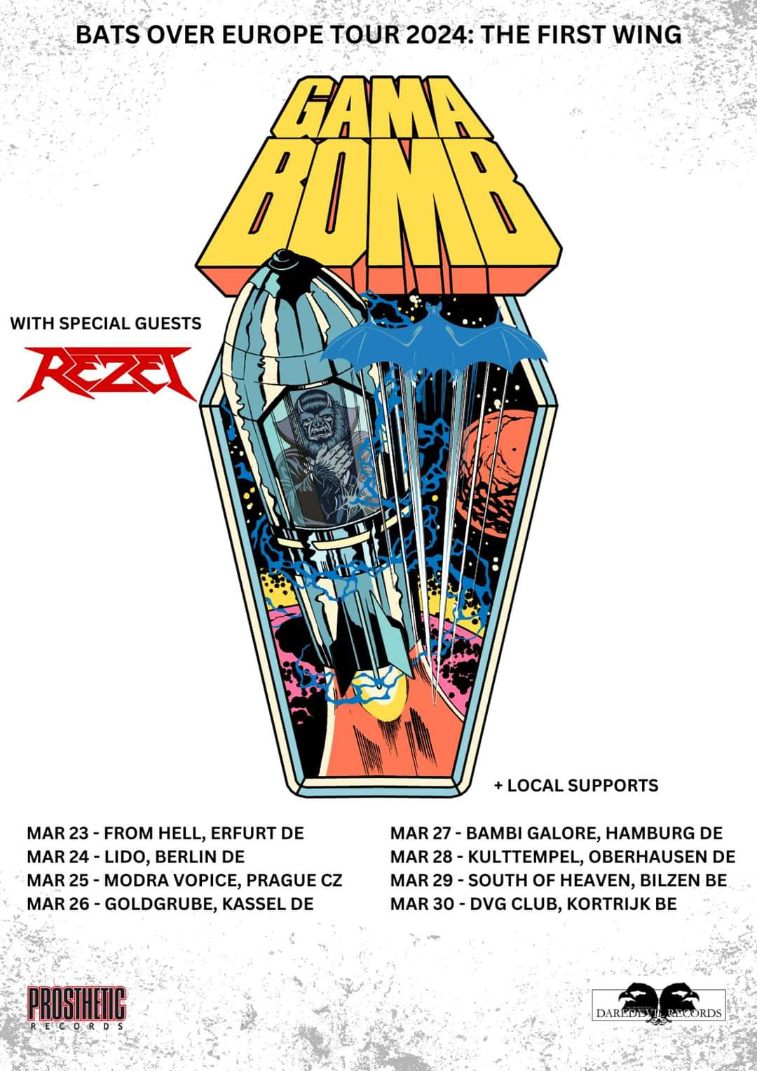 Gama Bomb - Bats Over Europe Tour 2024 The First Wing
