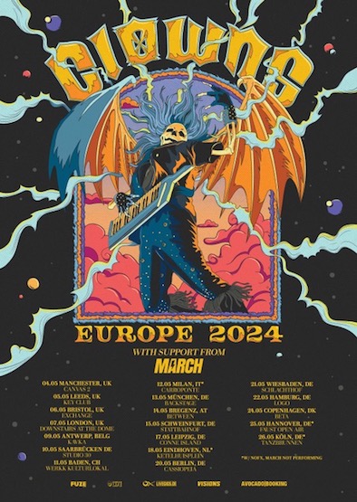 CLOWNS EUROPE TOUR