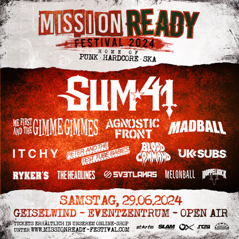 Festival-Fleyer Mission Ready-Festival 2024