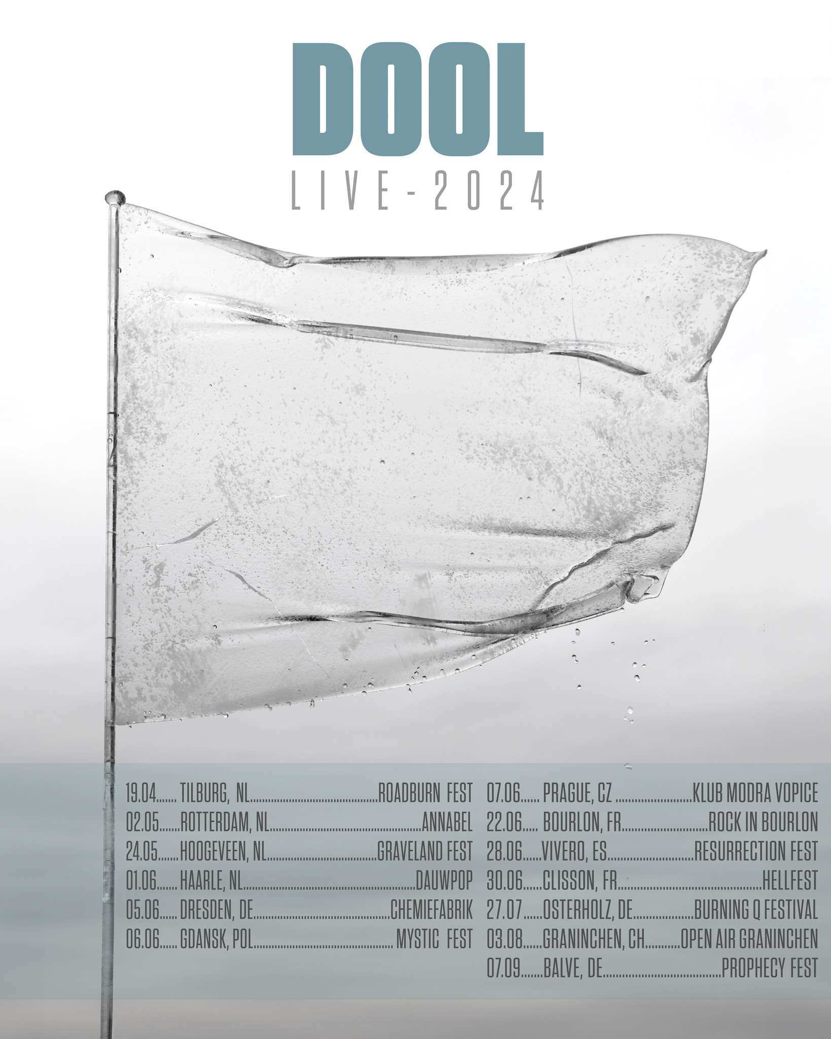 Dool Live 2024 Tourplakat