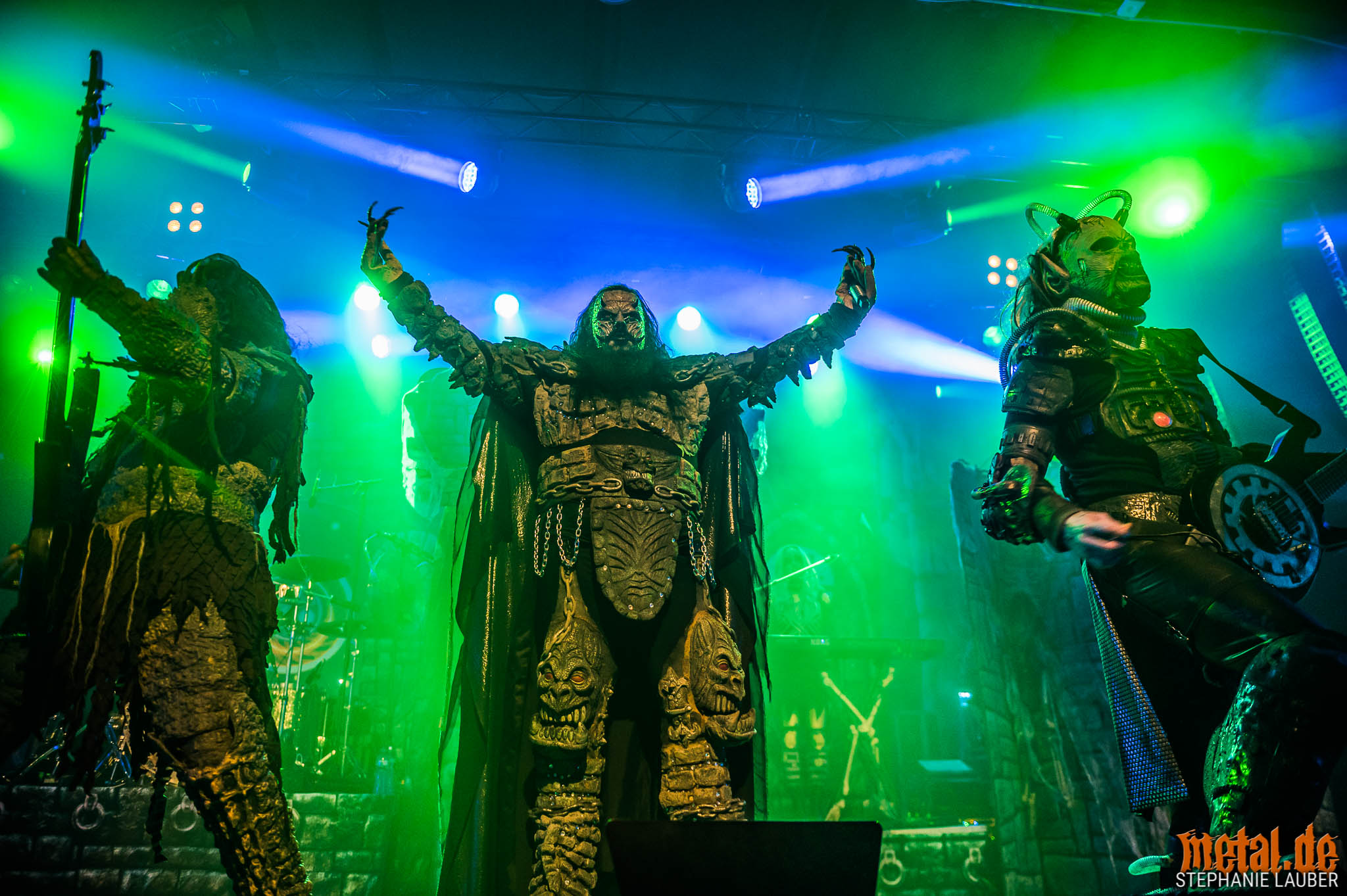 Konzertfotos von Lordi - Unliving PicTour Show 2024 in Stuttgart