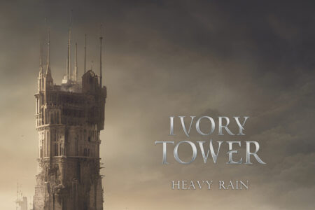 Cover-Artwork zum Album "Heavy Rain" von Ivory Tower