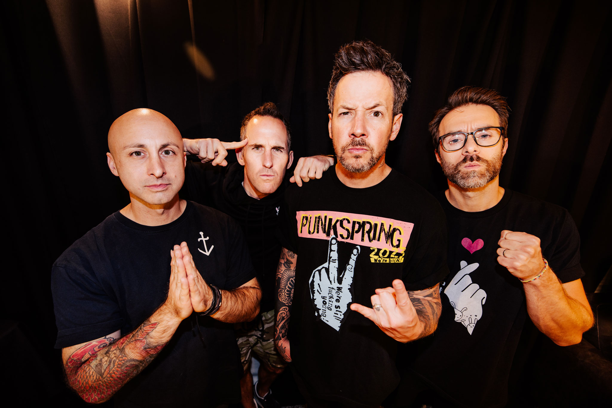 Simple Plan, photo by Anna Lee Media