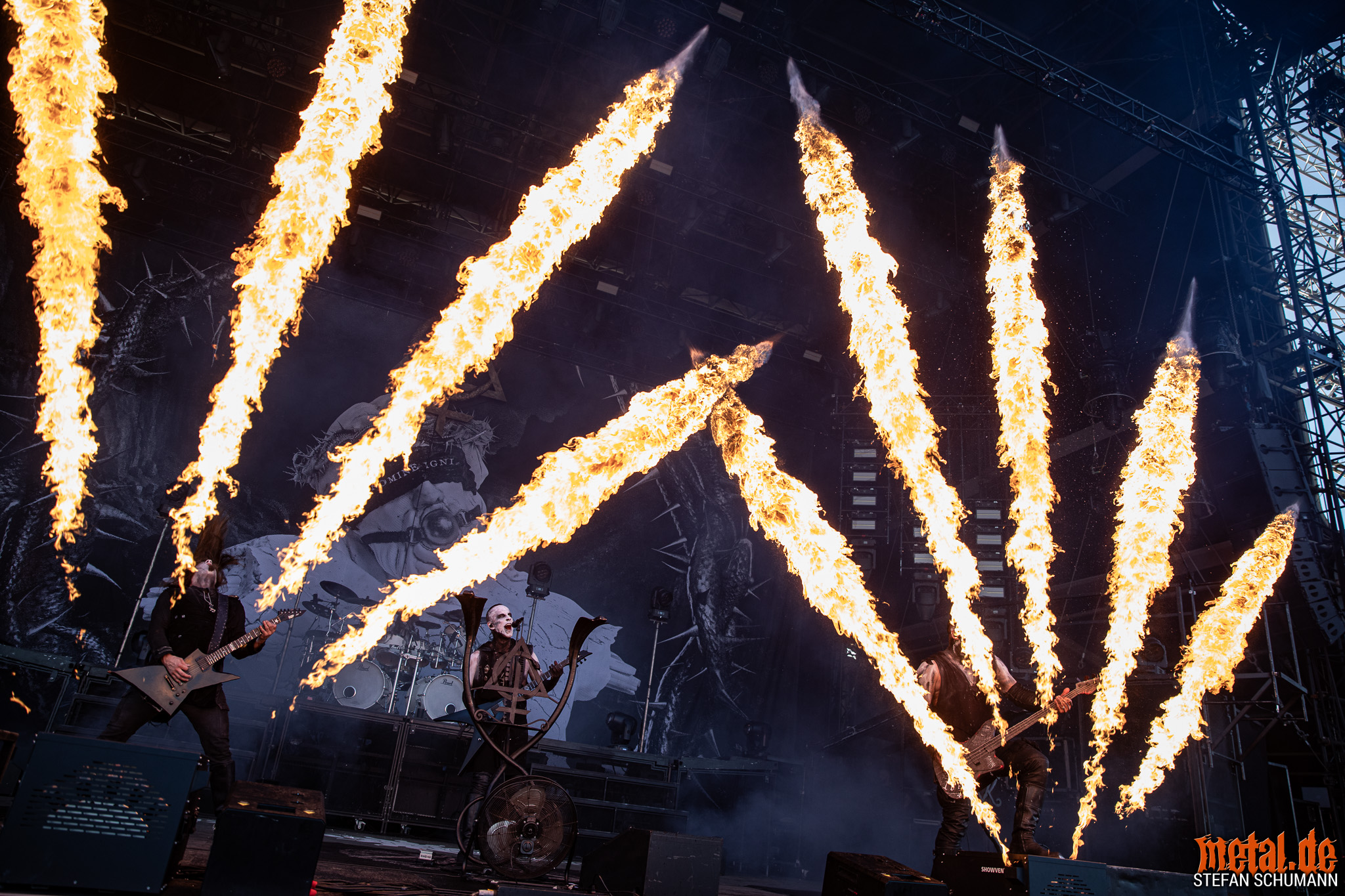 Konzertfoto von Behemoth - Summer Breeze Open Air 2024