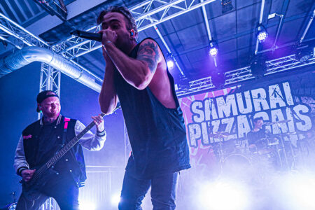 Konzertfoto von Samurai Pizza Cats auf dem Core-Fest 2024