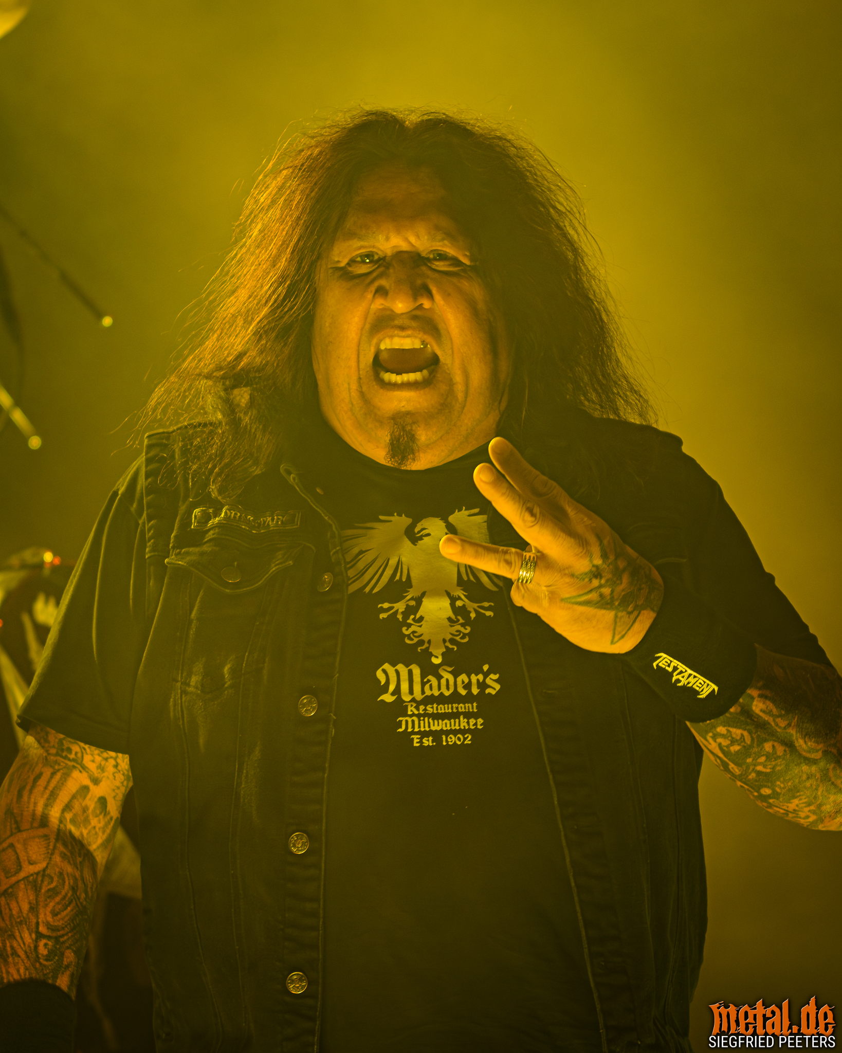 Konzertfoto von Testament - Kreator + Anthrax Co-Headline Tour 2024