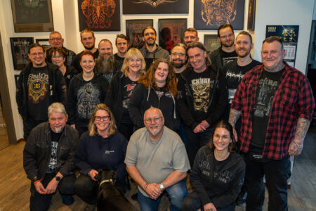 Konzertfoto von Lacrimas Profundere - Descending Like Night Over Roads Tour 2024