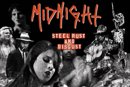 Cover Artwork von MIDNIGHT - "Steel, Rust and Disgust"