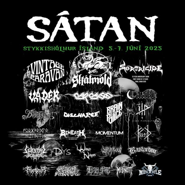 Bild Sátan Festival 2025 Flyer