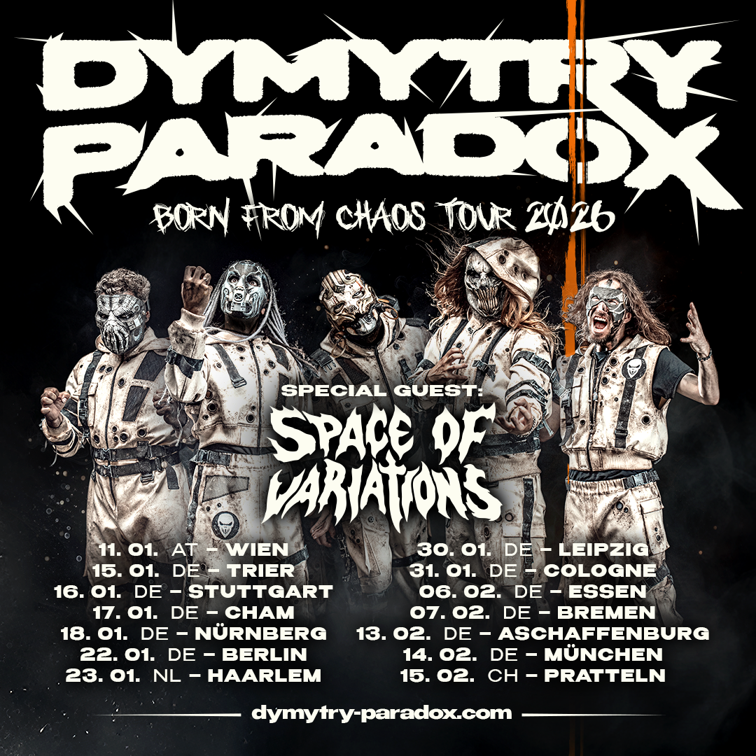 Dymytry Paradox - Born From Chaos Tour 2026