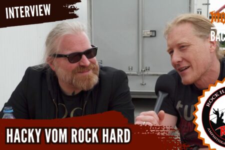 Titelbild zum Interview mit Hacky vom Rock Hard