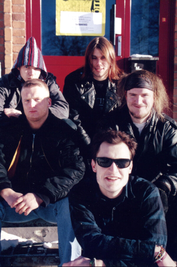 Bandfoto von EDGE OF SANITY während "Crimson"