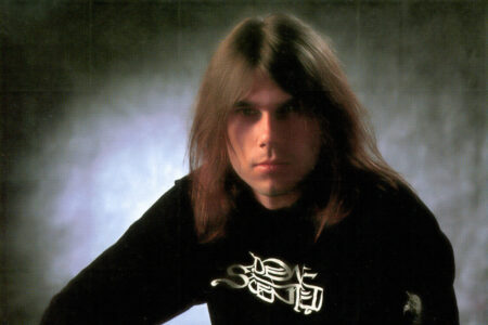 Foto von Dan Swanö während "The Closing Chronicles" von Anders Storm