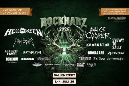 RockHarz 2026 - Erste Bandwelle