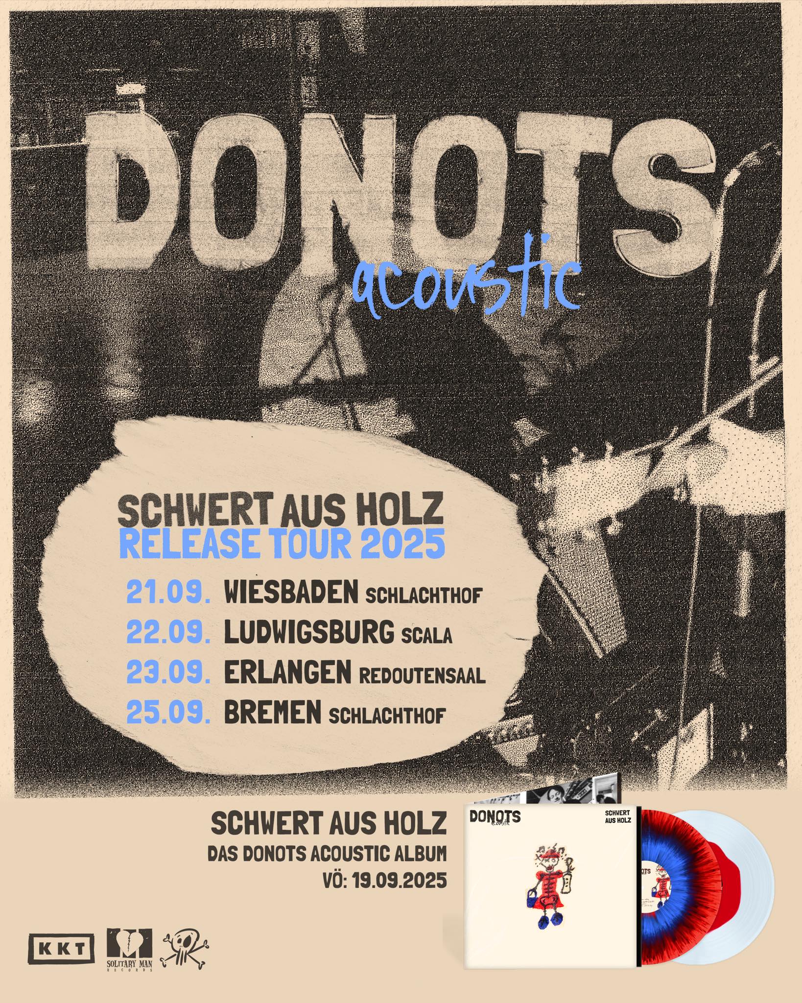 Donots Schwert aus Holz Tour 2025