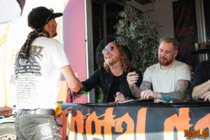 Foto der Dark Tranquillity Autogrammstunde - Rockharz Open Air 2025