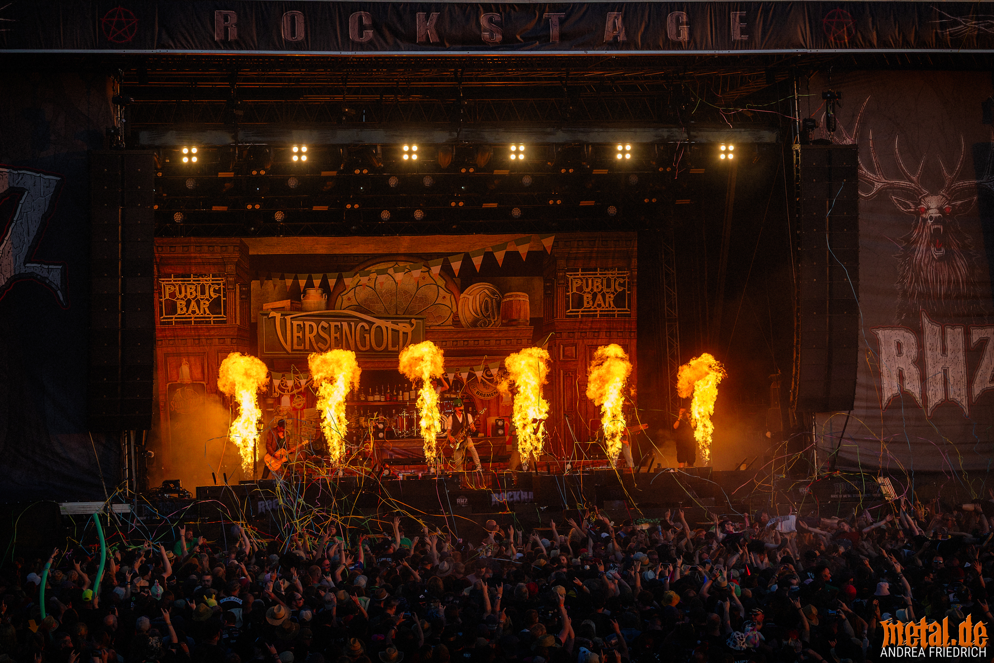 Konzertfoto von Versengold - Rockharz Open Air 2025