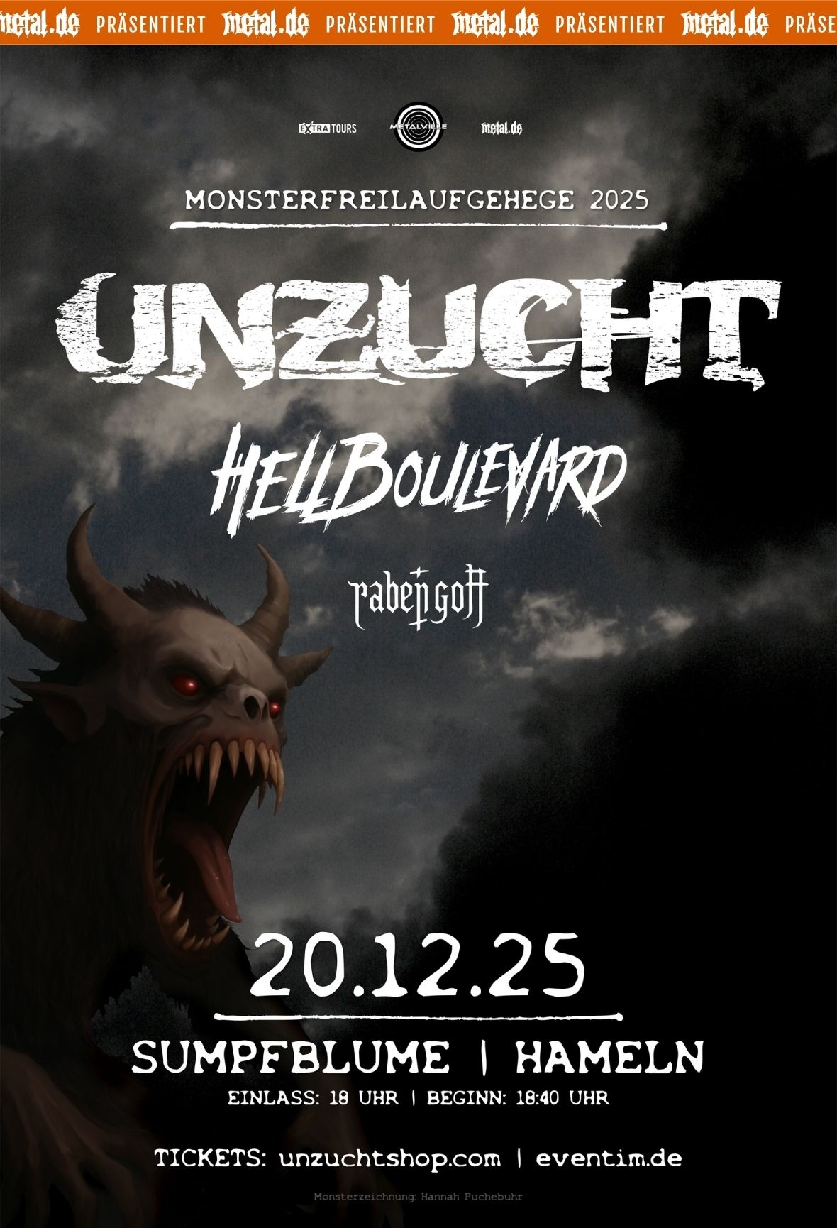 Unzucht Monsterfreilaufgehege 2025