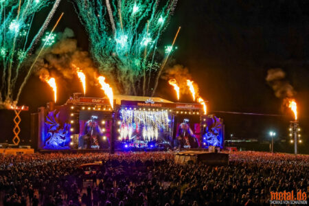 Foto mit Impressionen vom Samstag - Summer Breeze Open Air 2025