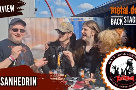 Beitragsbild Interview mit SANHEDRIN auf dem Rock Hard Festival 2025