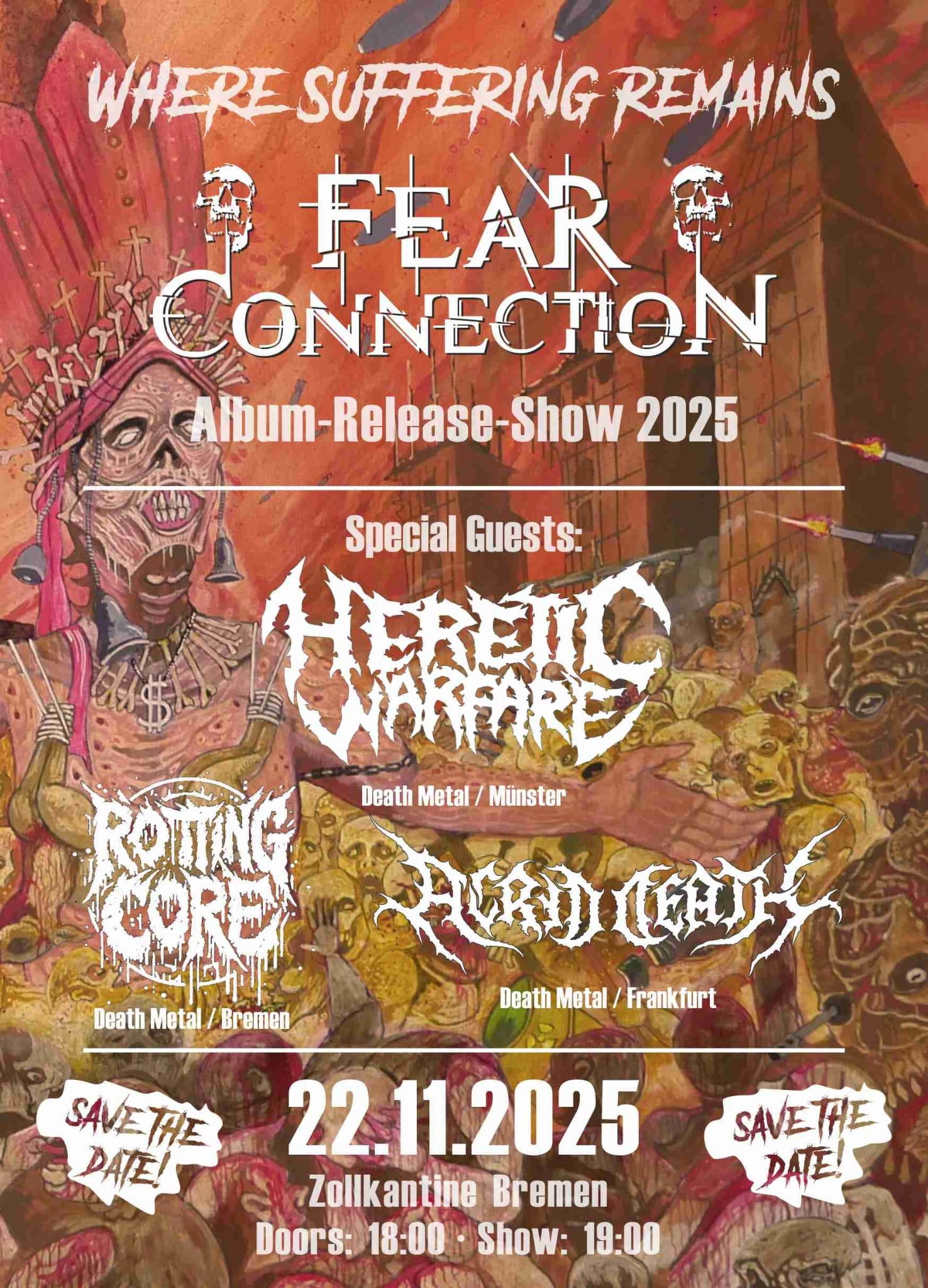 Fear Connection Konzert 2025 November