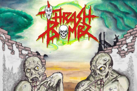 Cover-Artwork – THRASH BOMBZ – Bio Decay