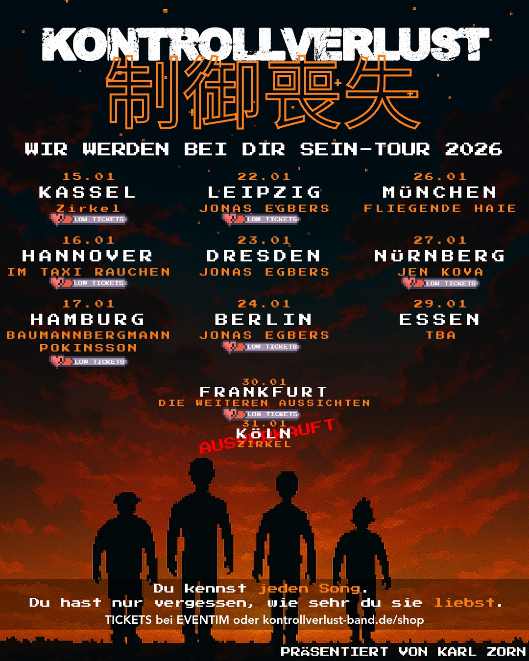 Kontrollverlust Tour 2026