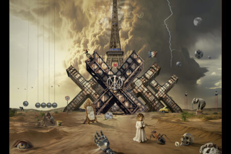 Cover-Artwork zum Live-Album "Quarantième: Live À Paris" von Dream Theater