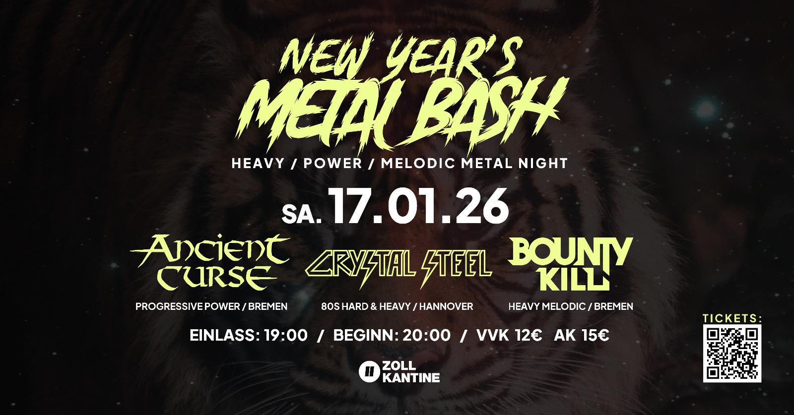 Ancient Curse - New Year's Metal Bash 2026