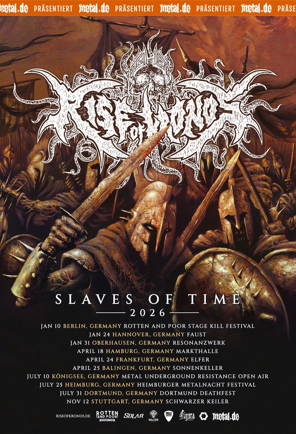 Rise Of Kronos Tour 2026