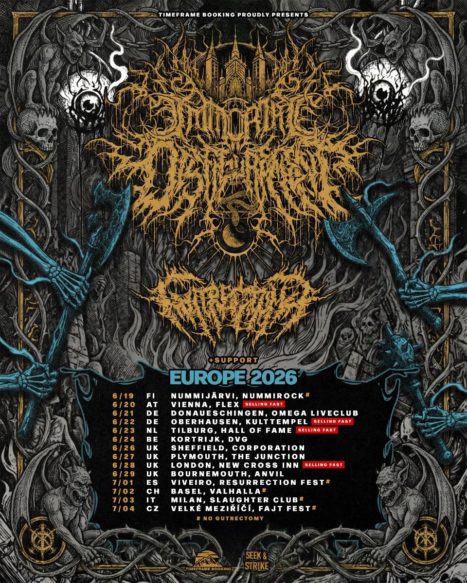 Immortal Disfigurement - Europe 2026