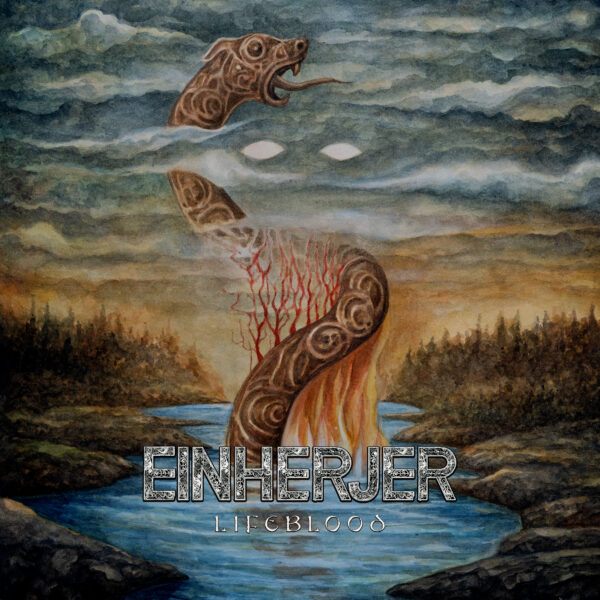 EINHERJER „Lifeblood“ Cover Artwork