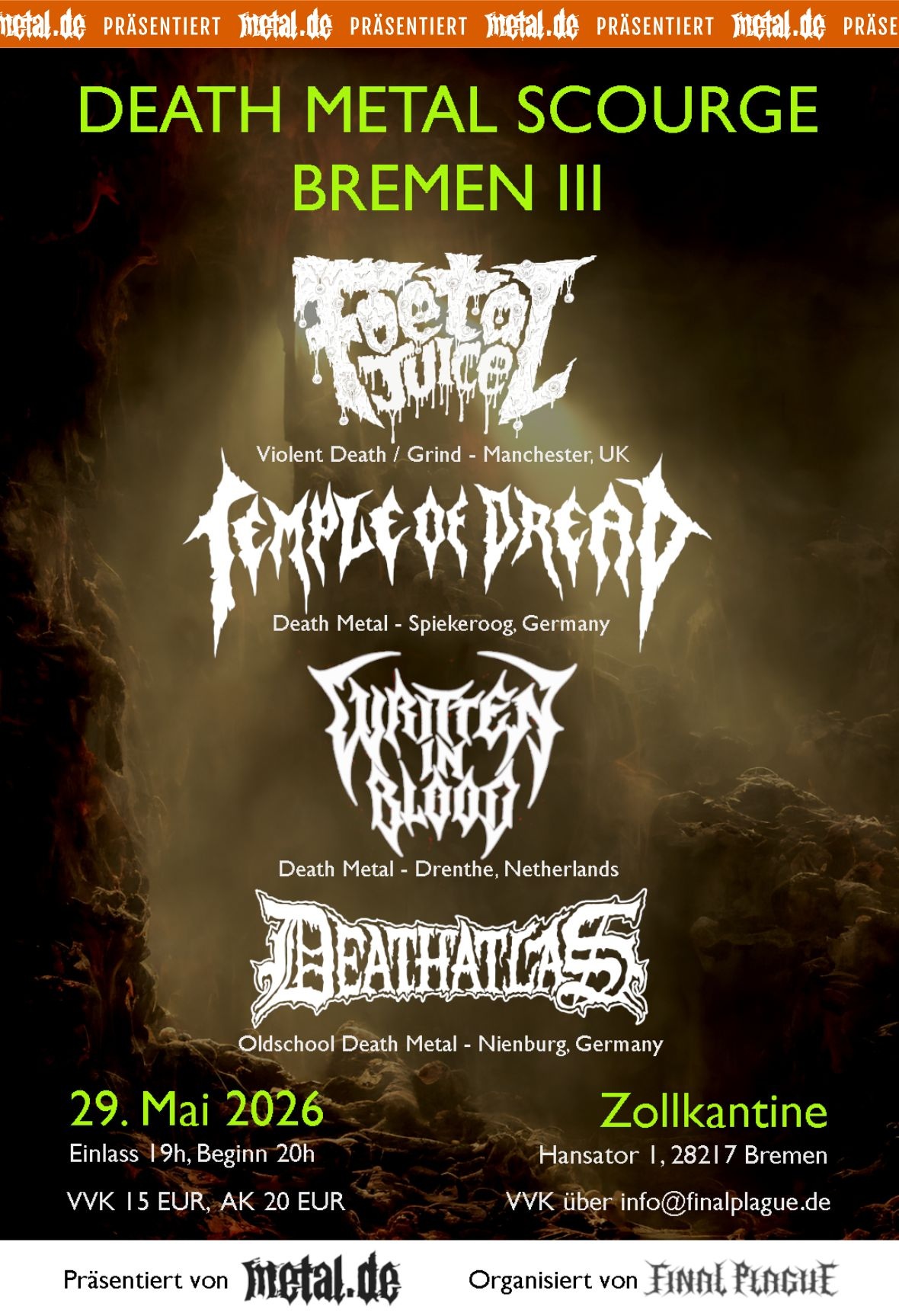 Death Metal Scourge Bremen III