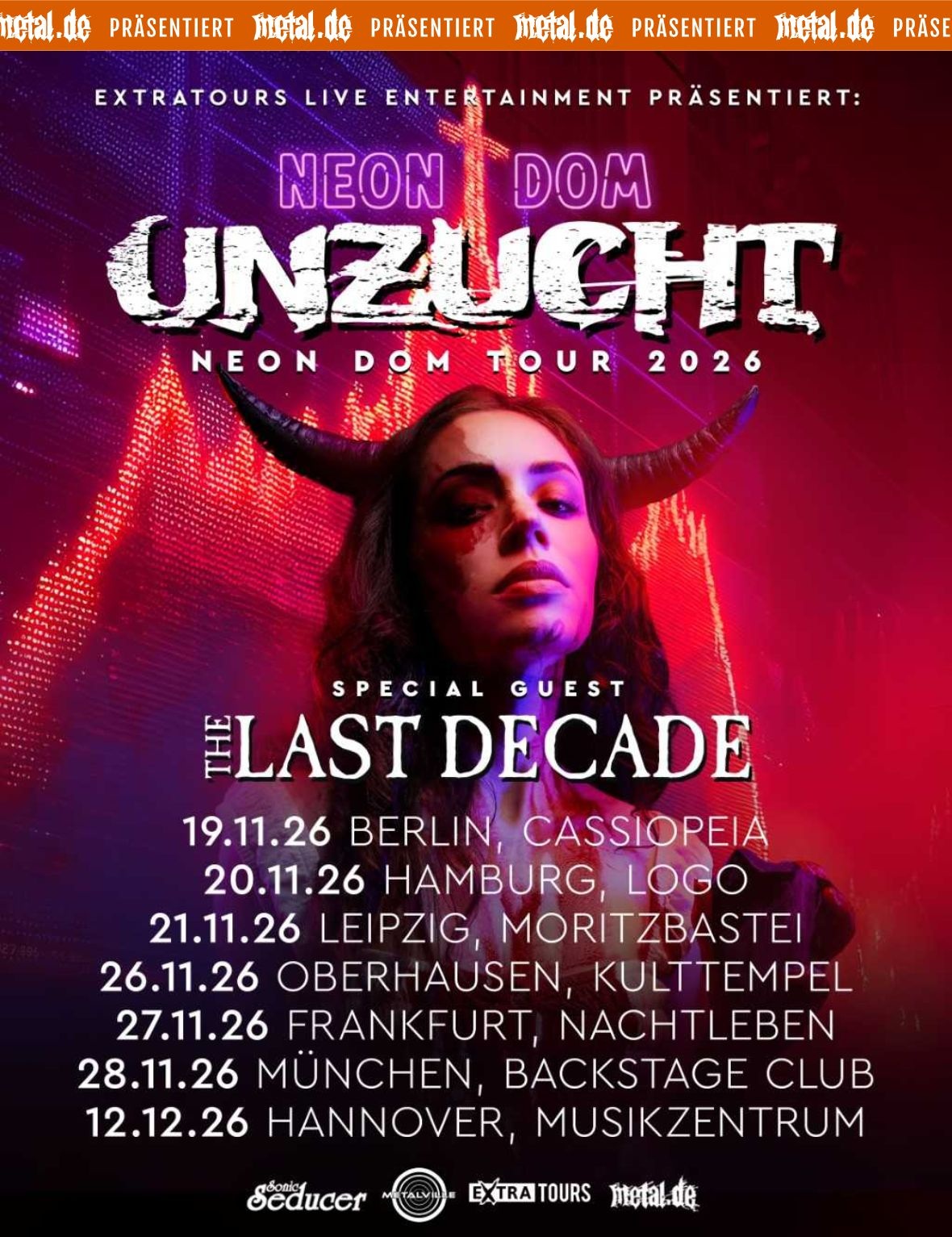 Unzucht Tour 2026