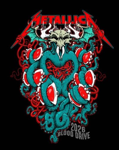 Grafik Metallica Blood Drive Shirt