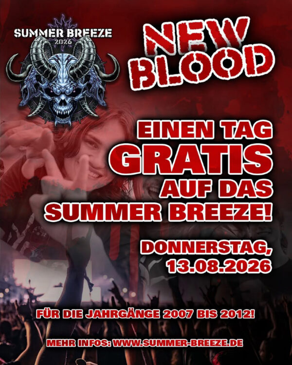 Beitragsbild Summer Breeze New Blood 2026