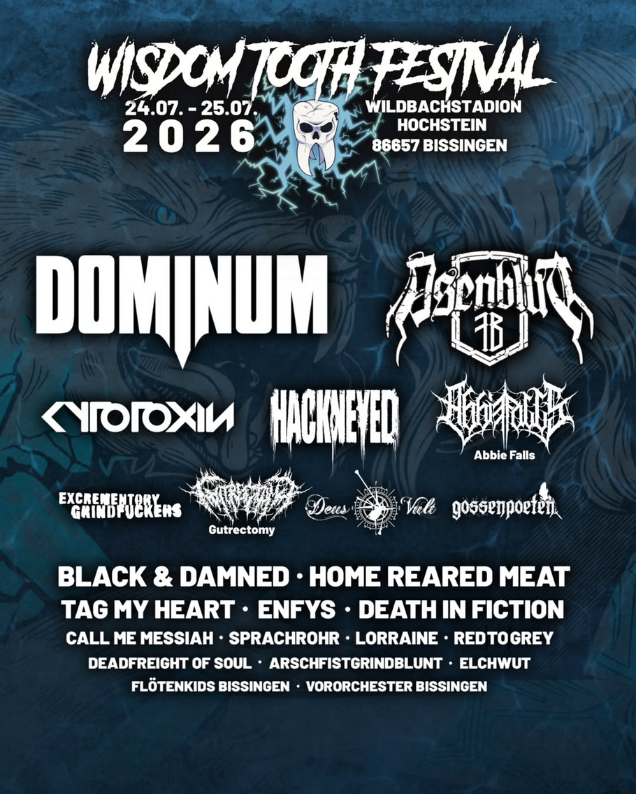 Wisdom Tooth Festival 2026 - Poster