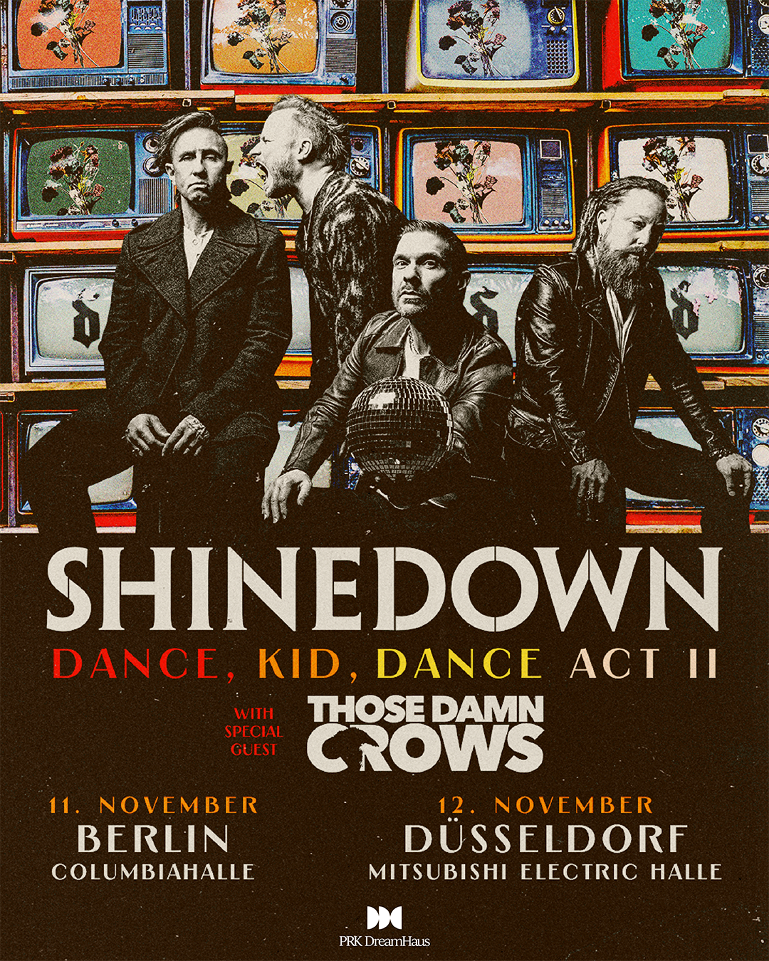 Shinedown - Dance, Kid, Dance Act II World Tour 2026