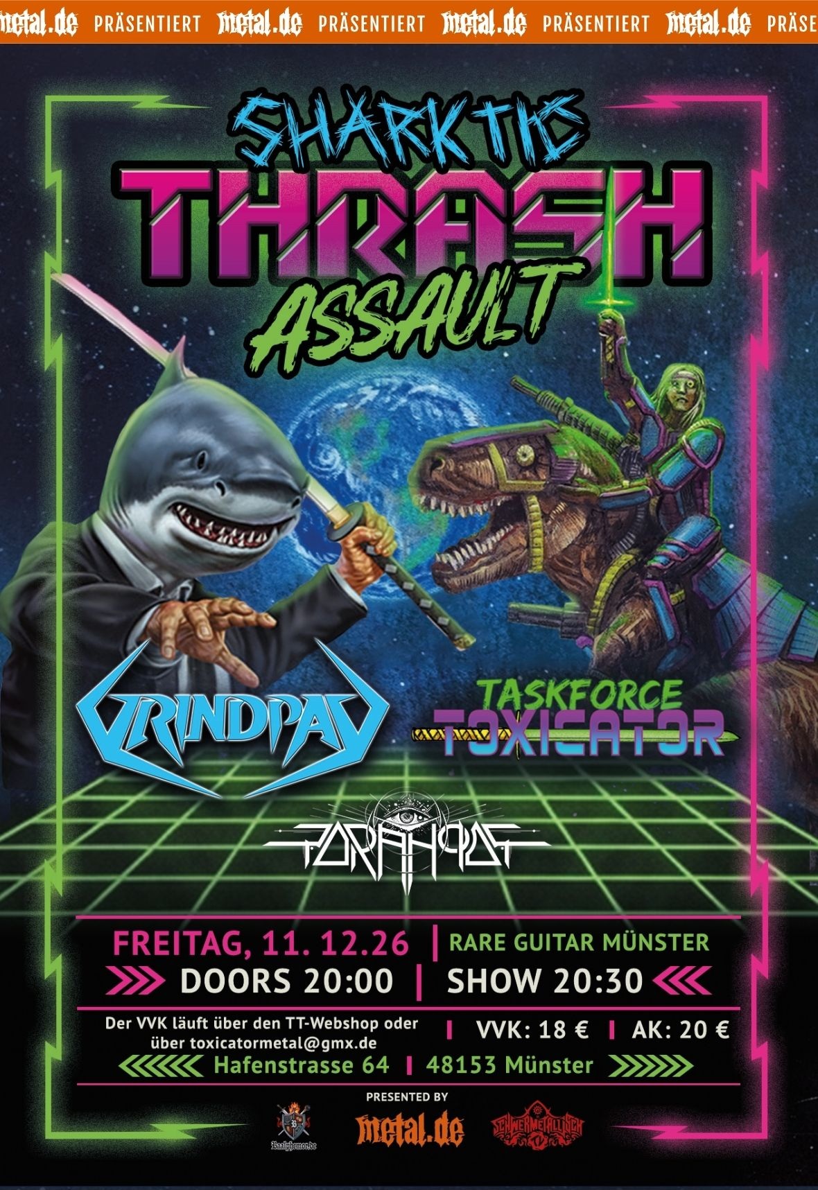 Taskforce Toxicator & Grindpad Shows 2026