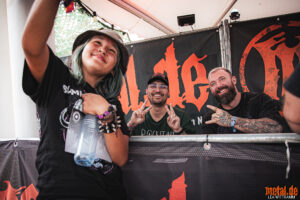 Foto der Thy Art Is Murder Autogrammstunde - Summer Breeze Open Air 2026